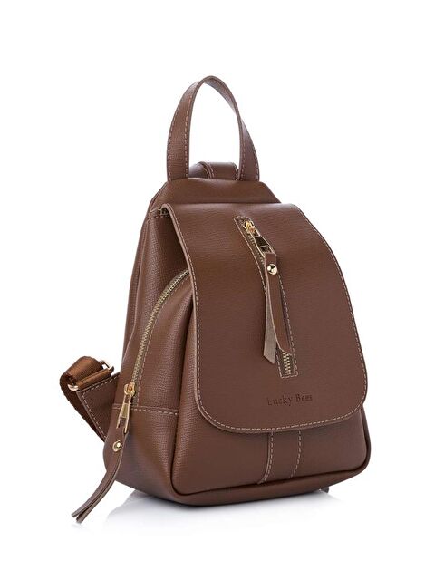 Lucky Bees Desenli Kadın Sırt Çantası - S000115417-26429