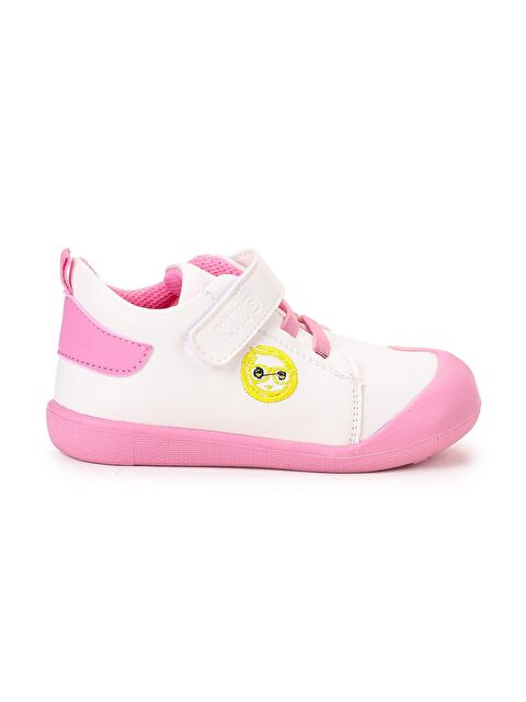 Kiko Kids Smile Cırtlı Kız Bebek İlk Adım Ortopedik Günlük Ayakkabı - S000236368-20024