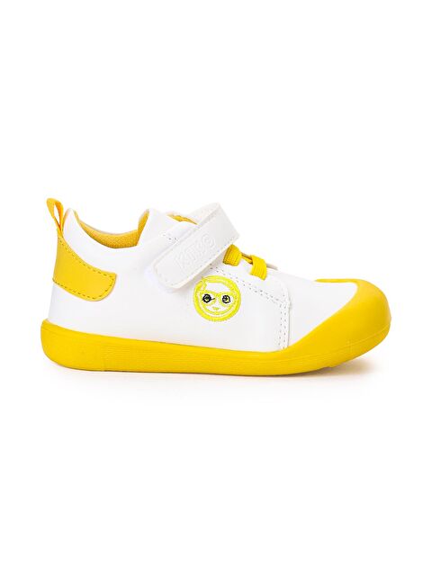 Kiko Kids Smile Cırtlı Erkek Bebek İlk Adım Panduf Ayakkabı - S000236369-20072