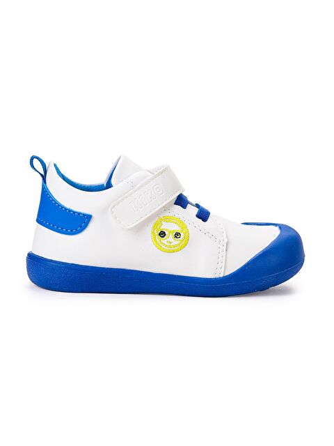 Kiko Kids Smile Cırtlı Erkek Bebek İlk Adım Panduf Ayakkabı - S000236369-23710