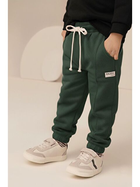 CİGİT Paçalı Eşofman 2-8 Yaş Haki Yeşil - S000490964-18194