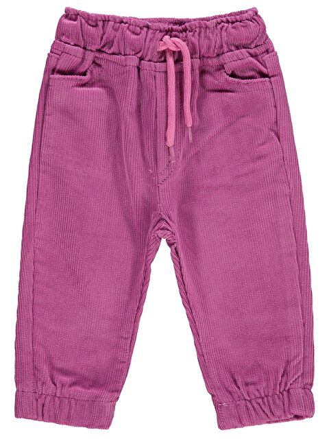 Civil Baby Basic Jogger 9-18 Ay Pantolon - Lila 9-12 Ay - S000265077-17878