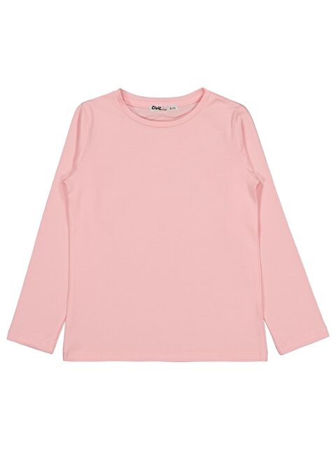 Civil Girls Basic 6-9 Yaş Sweatshirt - Pembe