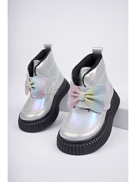 Muggo NİXİE Kaymaz Taban Rahat Kalıp Cırtlı ve Fiyonklu  Çocuk Kışlık Bot - S000289398-18105