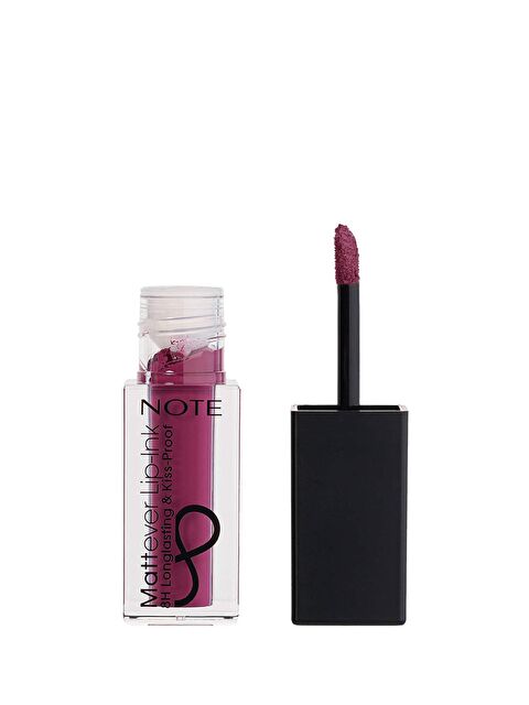 Note Cosmetique Mattever Lip-Ink Mat ve Kalıcı Likit Ruj 17 Dark Envie - Koyu Mor - S000111031-20042
