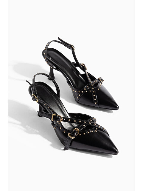 Daxtors D0199 Günlük Ortopedik Klasik Topuklu Kadın Ayakkabı