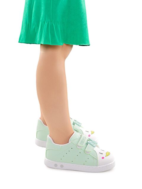 Ki·ko Ki·ds Bart Cırtlı Işıklı Kız Bebek Spor Ayakkabı - S000197904-20054
