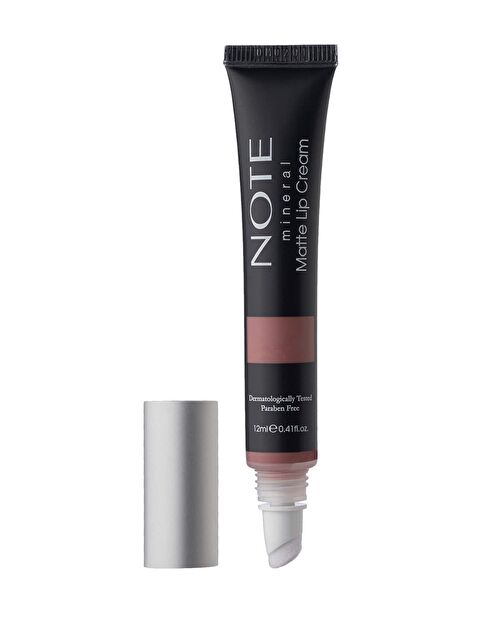 Note Cosmetique Mineral Matte Lip Cream Yarı Mat Bitişli Likit Ruj 02 Nude Love - Nude - S000111034-26411