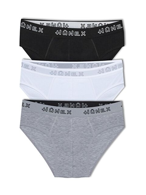 Hnx Pamuklu Erkek Slip Külot 3'lü - S000126953-3455