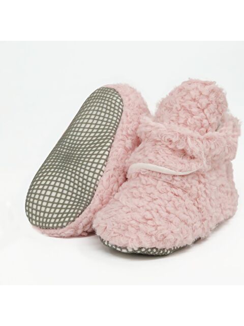 Ella Bonna Teddy Bebek Pandufu, Kaydırmaz Taban, Organik Pamuk Astar, Ev Kreş Ayakkabısı - S000244398-7152