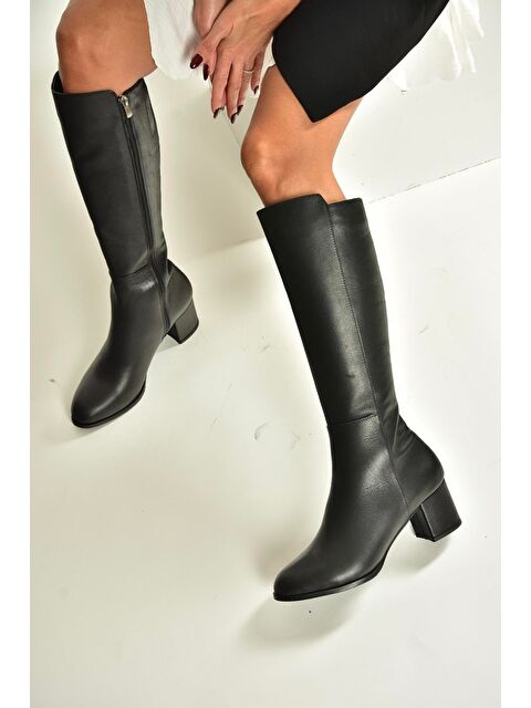 Fox Shoes Siyah Kadın Çizme V468213103 - S000464451-19351