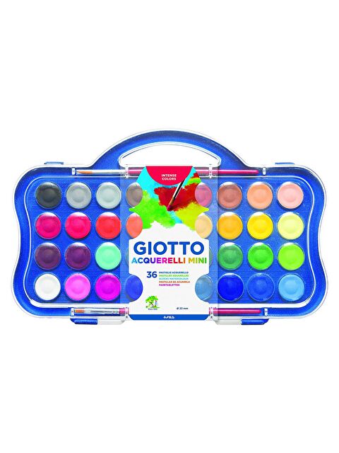 Giotto Sulu Boya 23mm 36 Renk Plastik Kutu Set - S000355530-23173