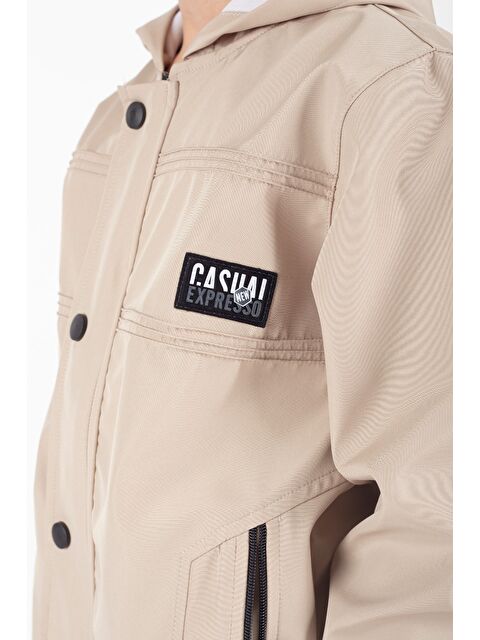 Mnk Baby & Kids Erkek Çocuk Mevsimlik Su İtici Çıtçıt Kapamalı Cepli Yağmurluk M00753 - S000435912-19928