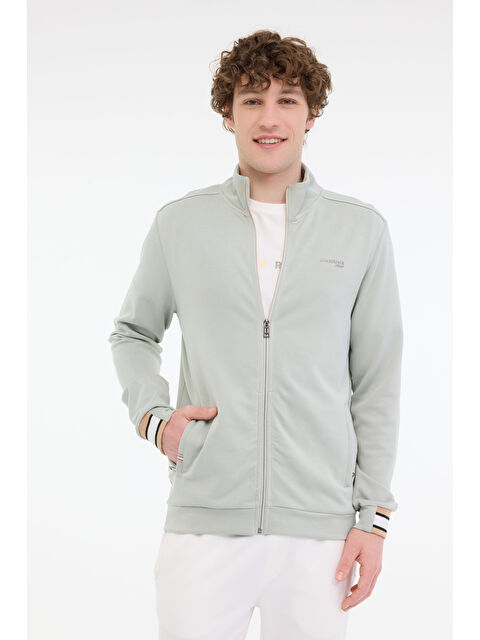 Lumberjack ML PAULT 18HS70 5FX Mint Erkek Fermuarlı Sweatshirt Hırka - S000437916-18194