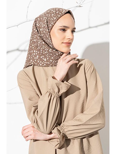 Jawel Kadın Tesettür Kırışmaz Bürümcük Eşarp - S000371495-9561