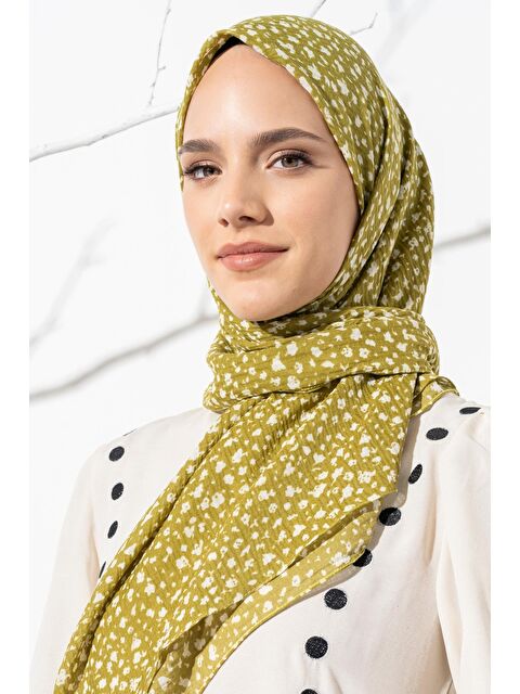 Jawel Kadın Tesettür Kırışmaz Bürümcük Eşarp - S000371495-1091