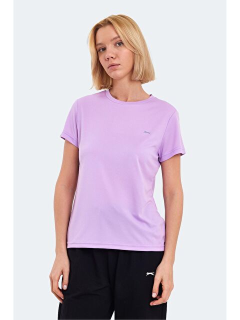 SLAZENGER Kadın Tişört Lila