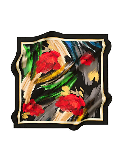 AKER 90X90 Polyester Tivil Eşarp - S000479739-37444