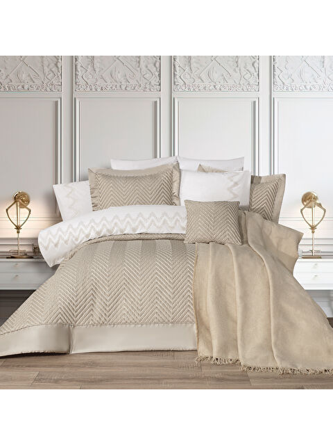 SCHAFER Home Venice Çeyiz Seti 11 Parça-Gold - S000439920-20076