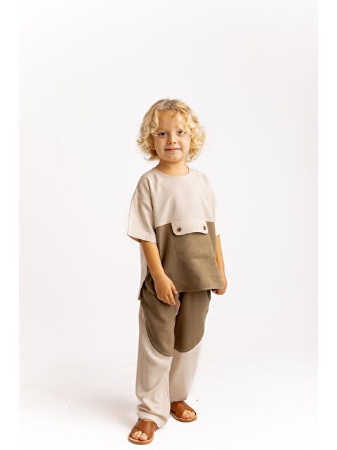 CİGİT Erkek Çocuk Keten Pantolon - S000369187-26430