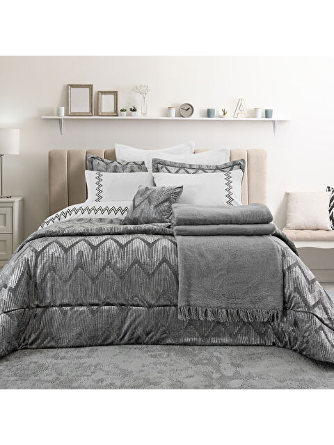 SCHAFER Bianca Çeyiz Seti 11 Parça-Gri - S000439929-20600