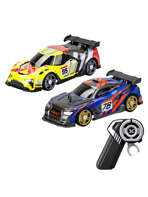 Silverlit Exost Build 2 Drive Kumandalı 2 Araçlı Büyük Yarış Seti - S000288593-10231
