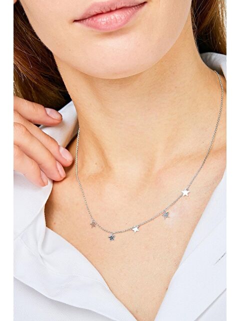 New Obsessions Yıldız Kolye Gümüş - S000369192-18105