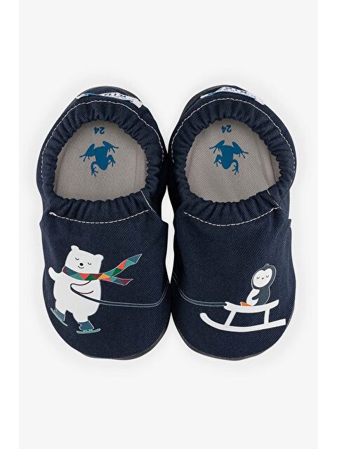 Hopfrög Buddy-Buddy Hyper Lacivert Barefoot Akıllı Patik - S000359538-21164