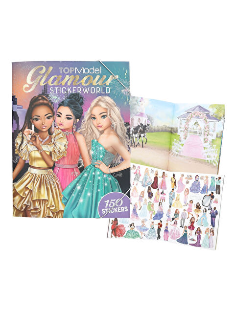 Top Model Glamour Sticker Dünyası 13232 - S000397666-23173