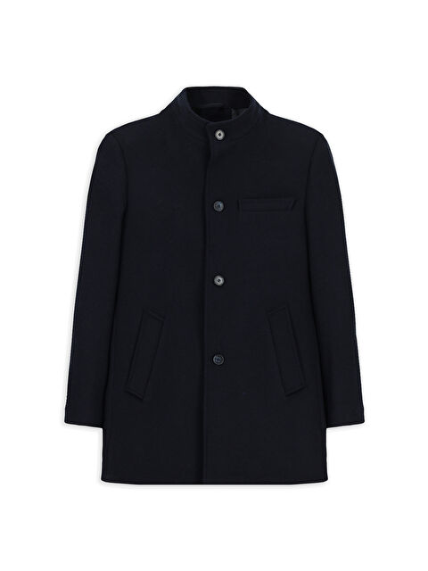 Kiğılı Regular Fit Dik Yaka Düz Klasik Kaban - S000447544-29672