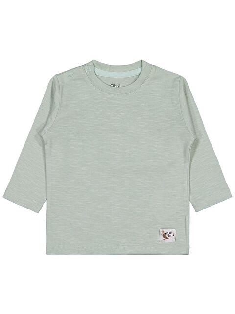 Civil Baby Süs Etiketli 6-18 Ay Sweatshirt - Haki 9-12 Ay - S000483214-18547