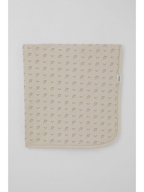 Breeze Yenidoğan Bebek Battaniyesi Desenli Bej (76 X 87 Cm) - S000516800-19928