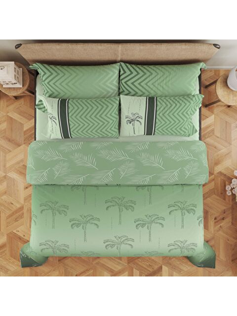 Evmila Baskılı,Desenli Çift Kişilik Nevresim Takımı (ÇARŞAFSIZ) 200x220 cm - S000244404-23173