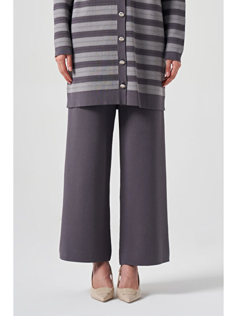 Nuss Merserize Bol Paça Pantolon 002 Füme - S000368572-33408