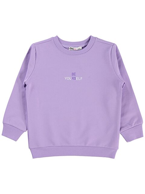 Civil Girls 2-5 Yaş Sweatshirt - Lila