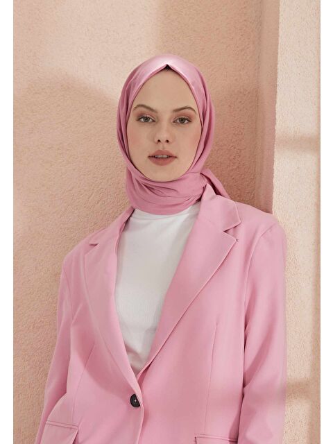 Fresh Scarfs İnce Pamuk Vual Şal Mercan - S000420394-19963