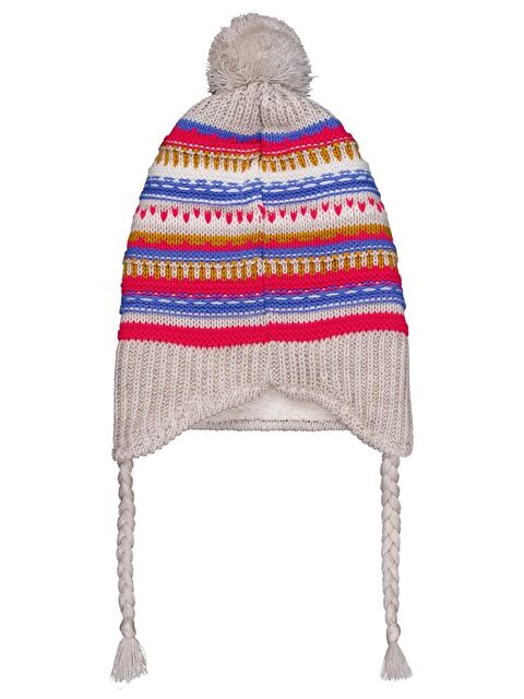 Civil Girls 2-5 Yaş Atkı Bere Eldiven Set - Bej Standart - S000488849-19928