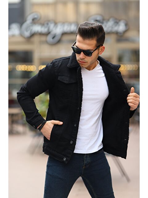 Comstar Erkek Içi Kürklü Jean Ceket - S000177917-19351