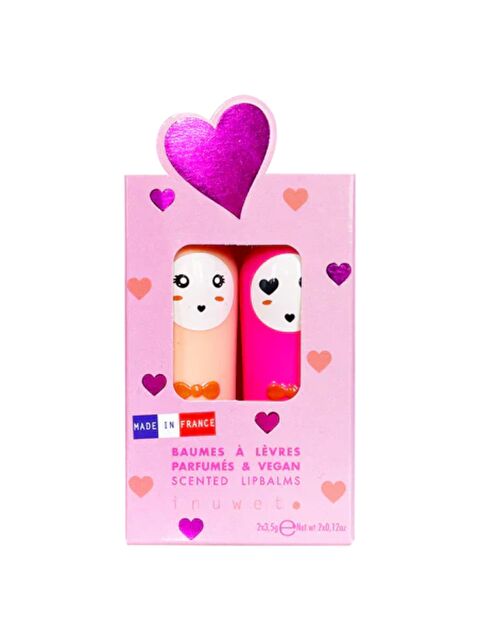 Inuwet Carla 2'li Dudak Balmı Seti Vanilya Hindistan Cevizi ve Kiraz Aromalı - S000503049-10231