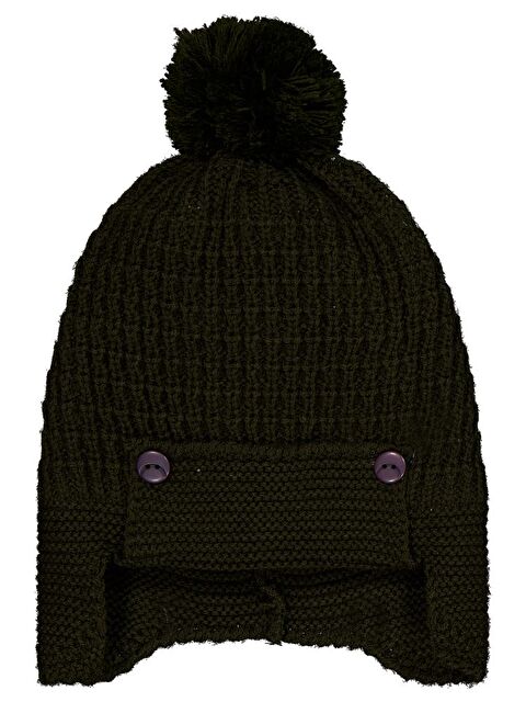 Civil Baby 6-18 Ay Atkı Bere Eldiven Set - Yeşil Standart - S000488046-18194