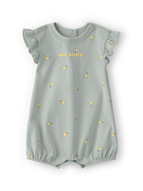 Carter's Kız Bebek Kısa Tulum 3 Ay-24 Ay Yeşil