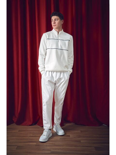 Fullamoda Beli Lastikli Straight Eşofman Altı - S000333641-20063