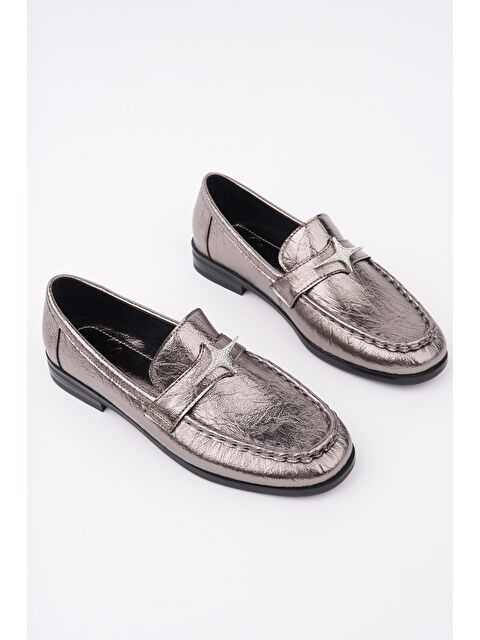 Muggo ARROW Tokalı Kadın Günlük Loafer Ayakkabı - S000362089-18105