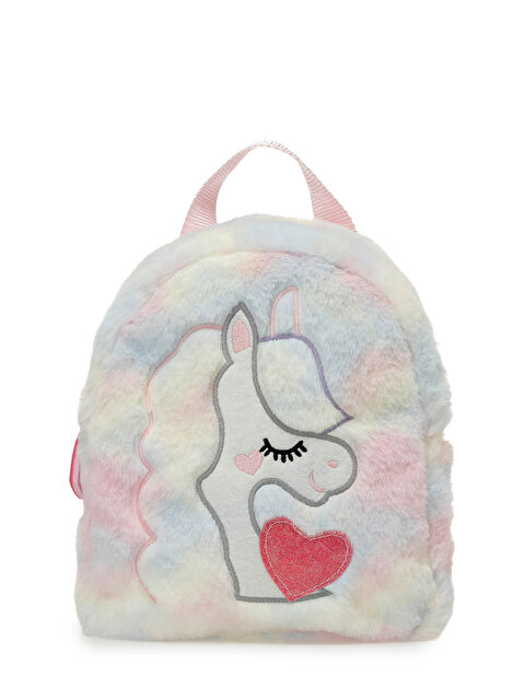 Polaris Pelüş  BPCK 5PR Çok Renkli Kız Çocuk Sırt Çantası - S000447291-23173