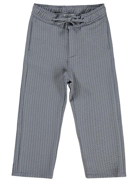 Civil Boys Dokulu 2-5 Yaş Pantolon - Gri
