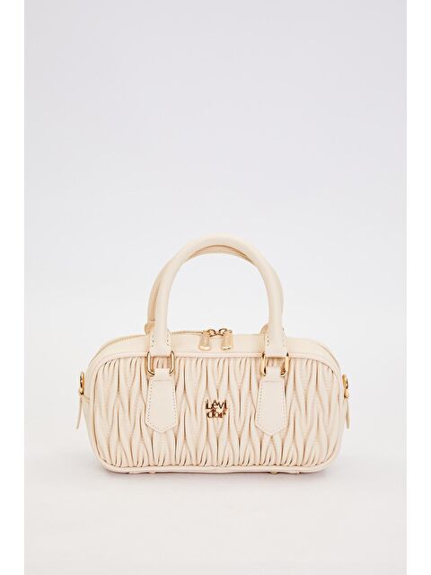 LEVİDOR Krem Kadın El ve Omuz Çantası 930928 - S000473413-19966