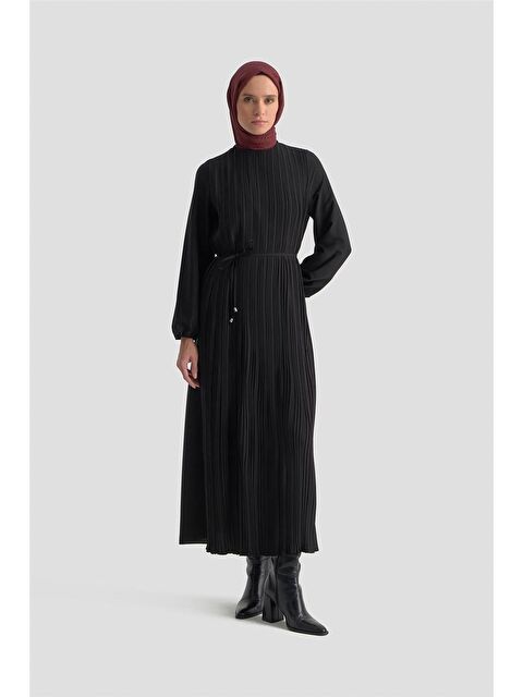 ARMİNE Elbise Ortd9435-1 Siyah - S000389190-19351