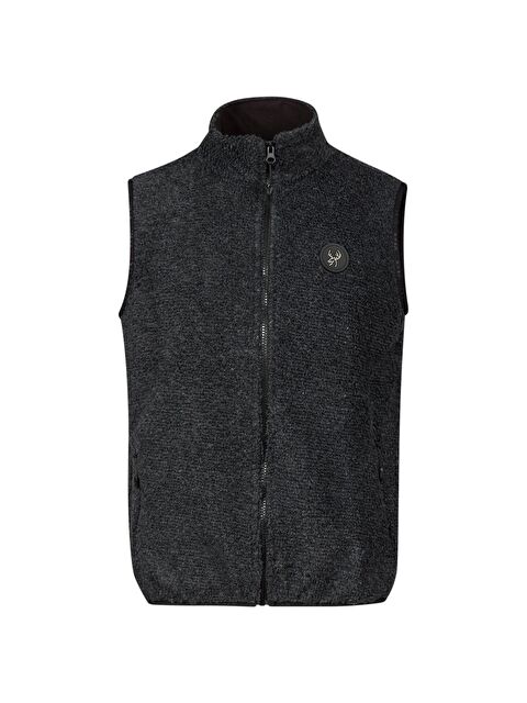 2AS Riley Erkek Yelek Havlu Merino Siyah - S000494204-19351