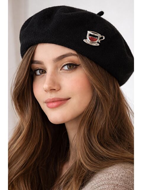 New Obsessions Tea Time kadın Broş Yaka İğnesi - S000494518-18105