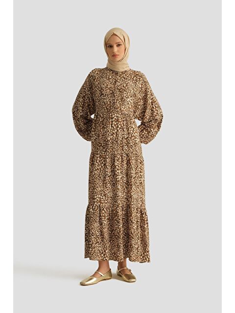 ARMİNE Trend Elbise 25Yt905 Kahverengi - S000490321-19413